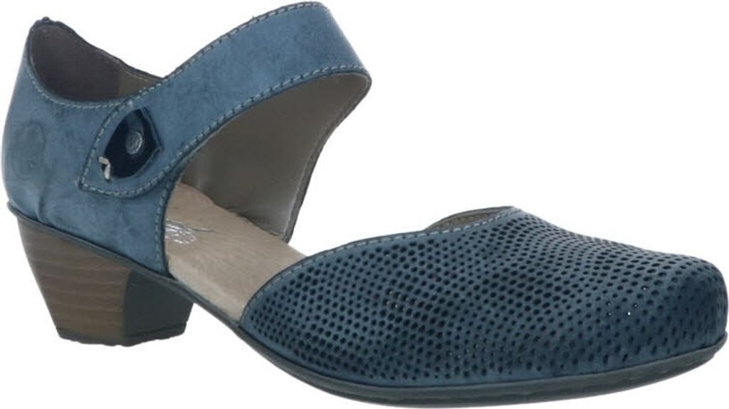 Rieker Komfort Pumps Damen 31353133353630 Blau 40 EU Produktbild 12