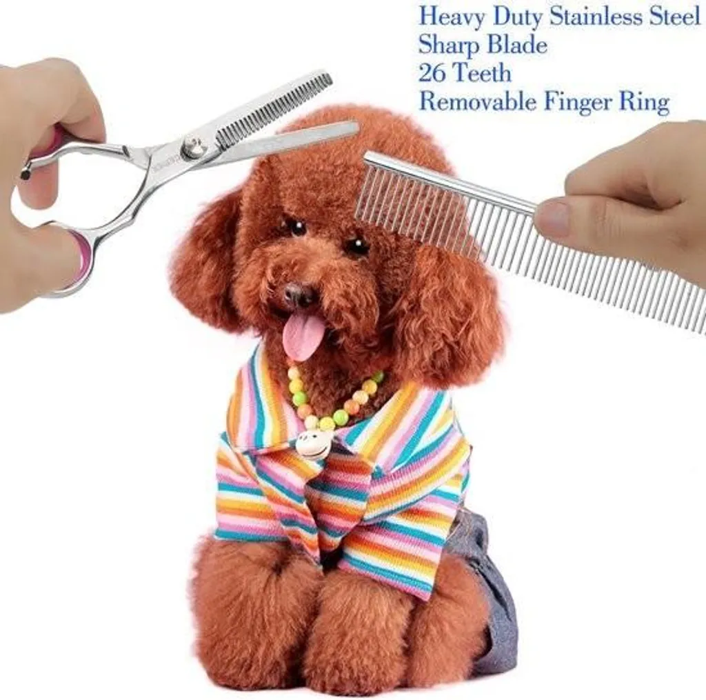 Kit toilettage pour couper les poils de chien et chat à la maison, 4pc - 7