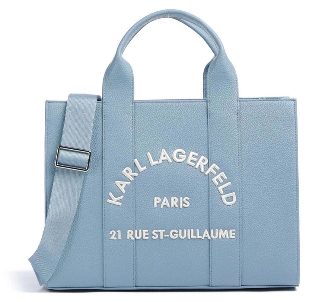 KARL LAGERFELD MD SQUARE TOTE PEB E Blau