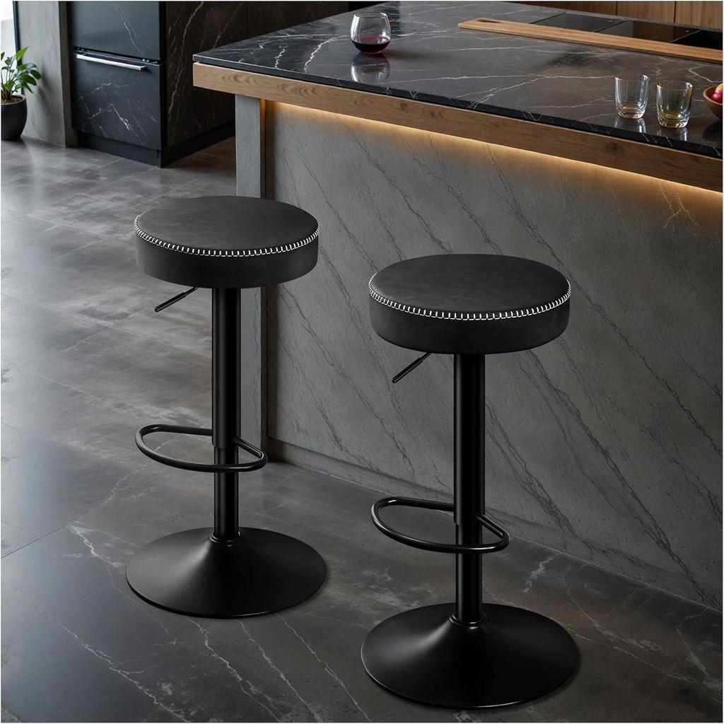 STOOLINK Barhocker 2er Set Höhenverstellbar Produktbild 