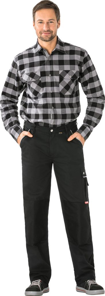 Planam Canvas 320 Bundhose schwarz 110 Produktbild 