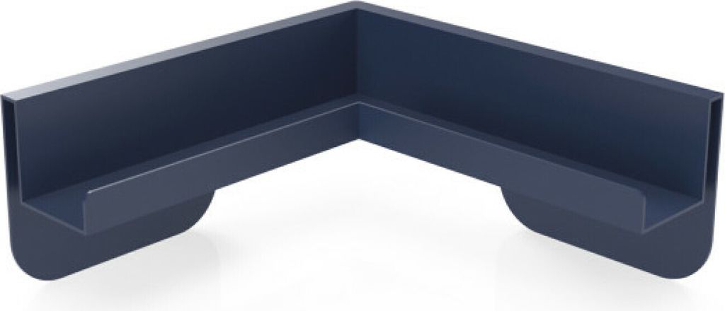 Magnetoplan Ablageleiste für Infinity Wall - 42x42x8,5cm - Kobaltblau