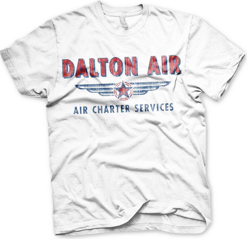Daltons Air Charter Service T-Shirt - Medium - White