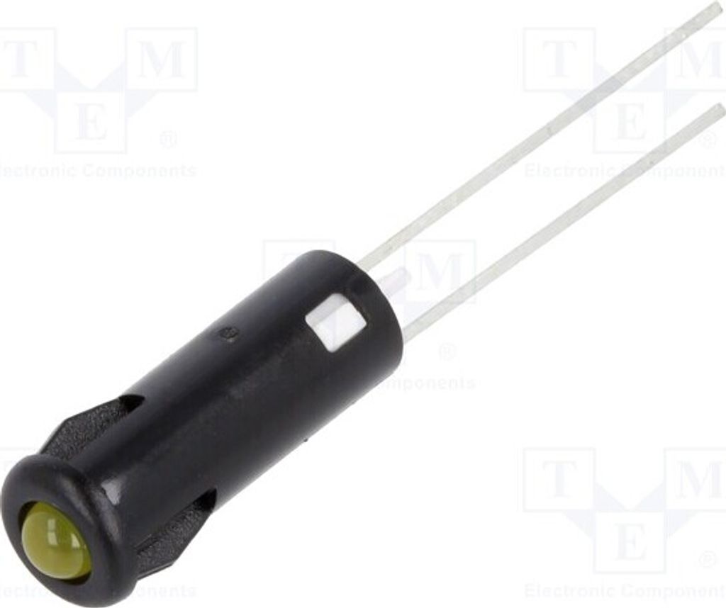 1x Kontrollleuchte: LED IP40 SKRD051 LED-Kontrolllämen konvex Öffng: Ø5,2mm