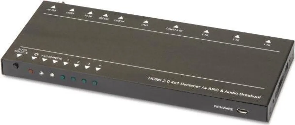 Sélecteur HDMI 4 entrées 4K60Hz avec commutation automatique ARC