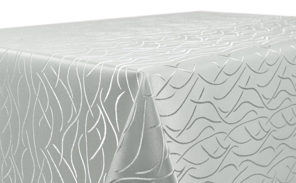 Damast Jacquard bügelfrei pflegeleicht Streifenmuster Produktbild 
