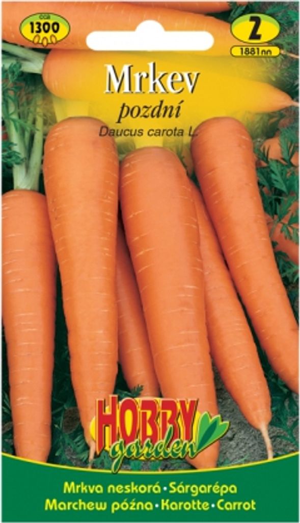 Mrkev pozdní, 1300 semen Obrázek produktu 