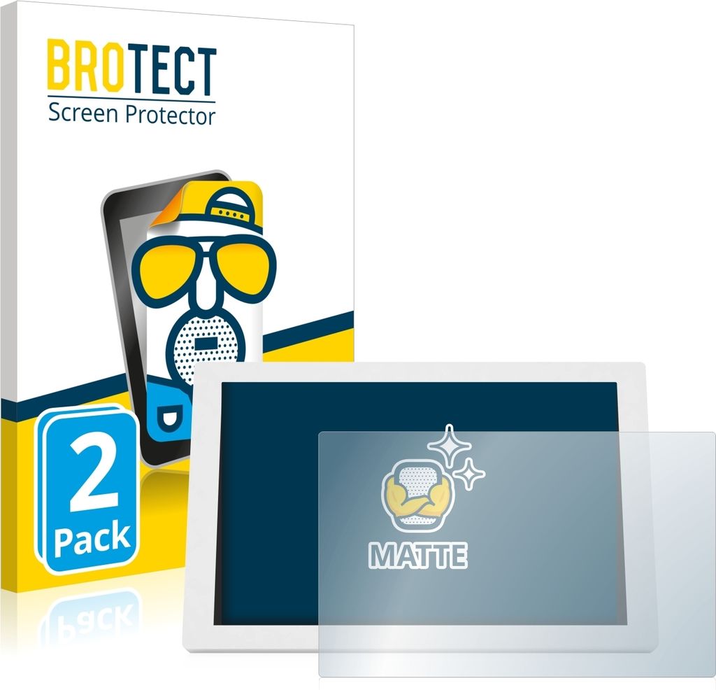 2x BROTECT Schutzfolie für WetterOnline Home 3 Displayschutz Displayschutzfolie Folie Matt Entspiegelungsfolie