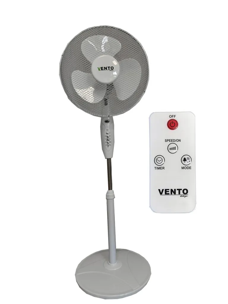 Ventilateur sur pied Vento 40W - Machine à vent 40 cm à flux réglable