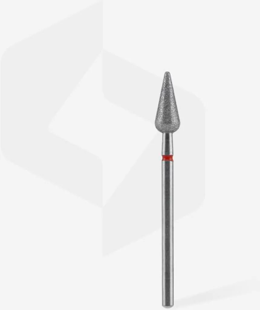 Fraise Diamantée Poire Staleks 5mm : Fini les Cuticules Irritées !
