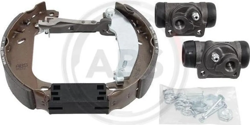 Kit mâchoires de frein pour rénovation train arrière 306 et Xsara