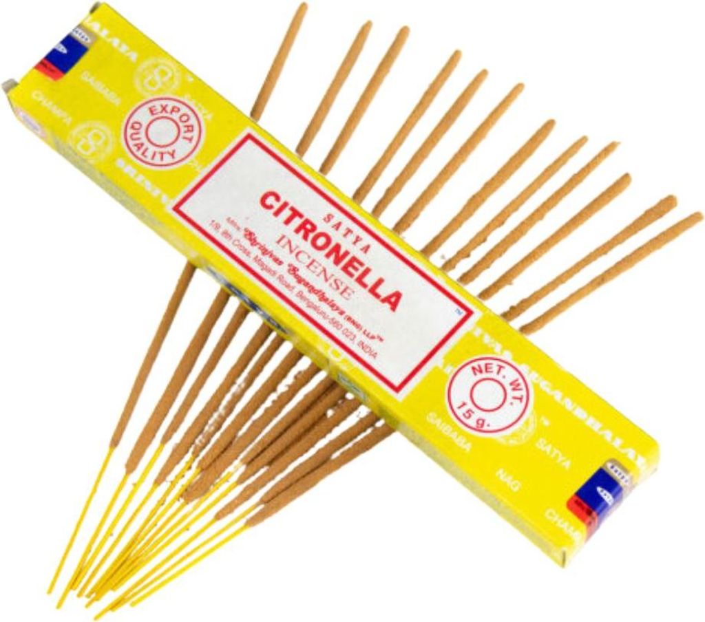 Satya "Citronella" Räucherstäbchen 15gr.