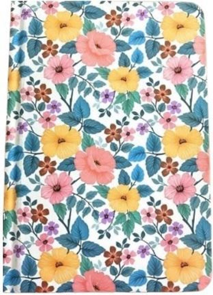 Dekoratives Notizbuch A6/64K Raster TW Flowers FRESH