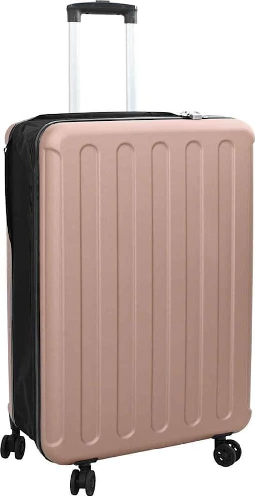 Koffer mit Schloss Roségold 50 x 30 x 76 cm ABS Kunststoff