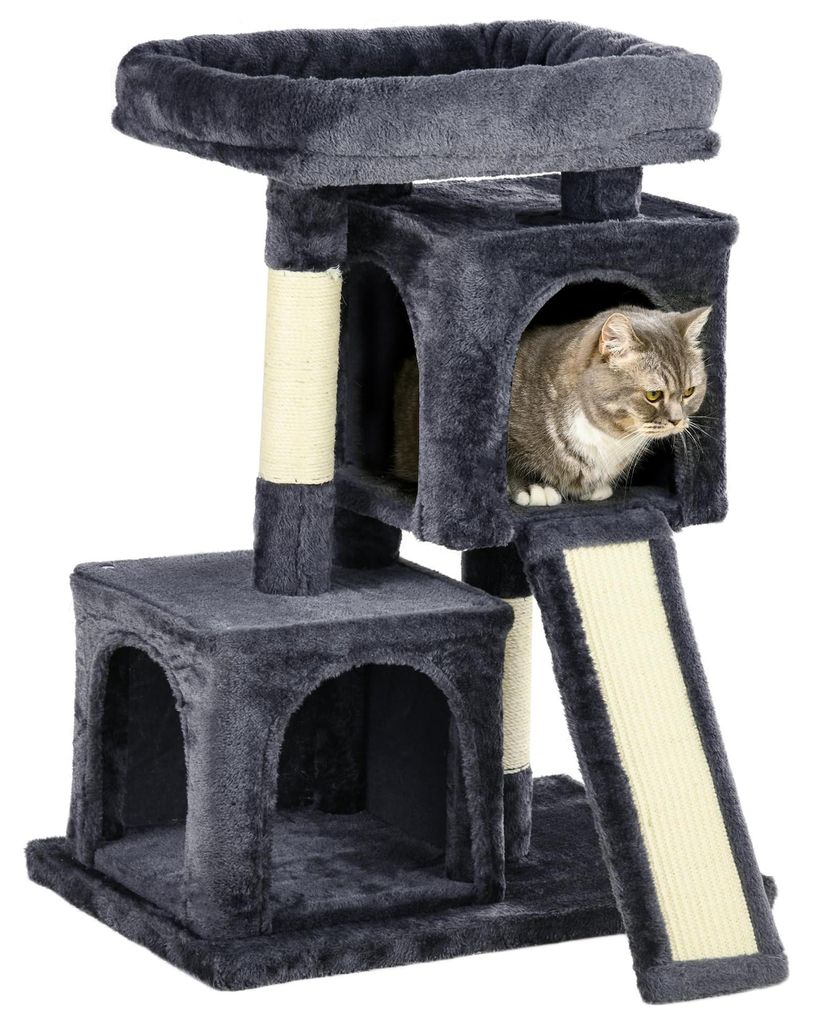 PawHut kattenboom, krabpaal voor katten, kattenboom met Productafbeelding 