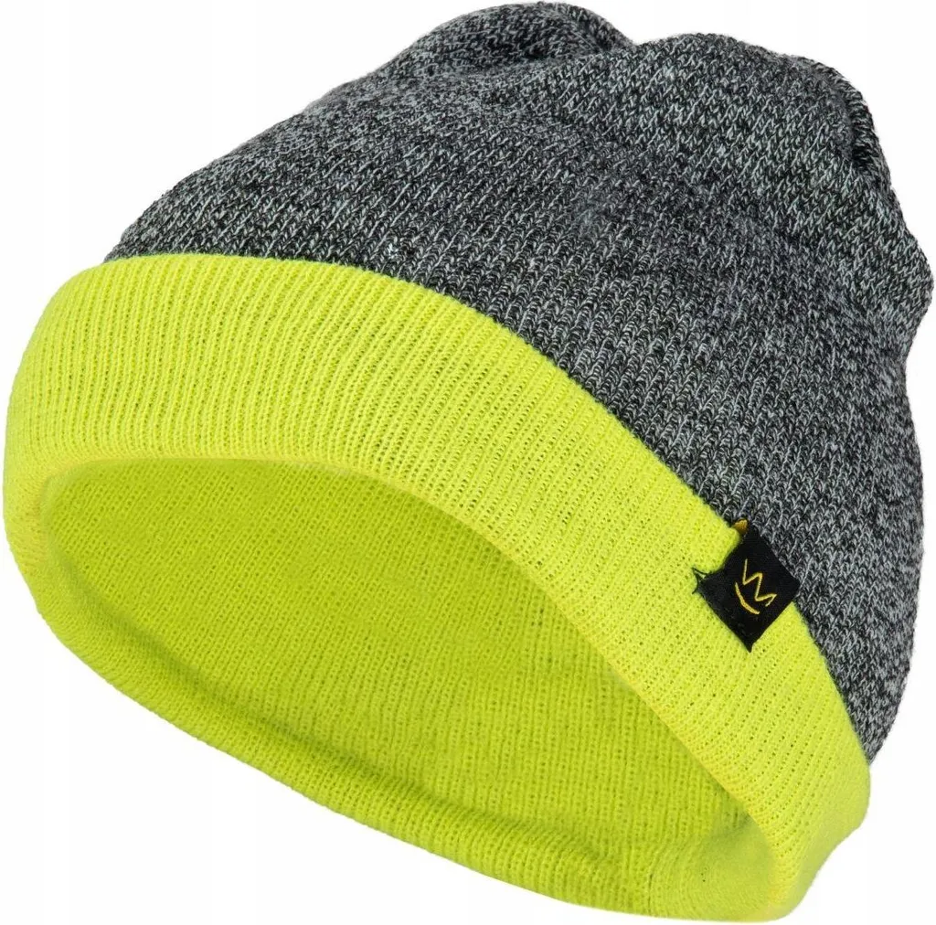 Cappello Reversibile Seven Kings Giallo Fluo - Sicurezza Invernale