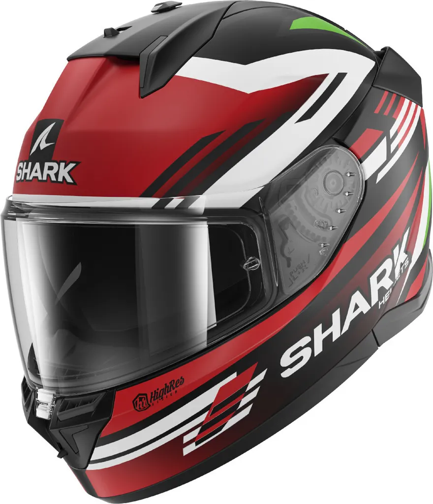Casque Shark D-Skwal 3 anti-buée et confortable pour motard en XL