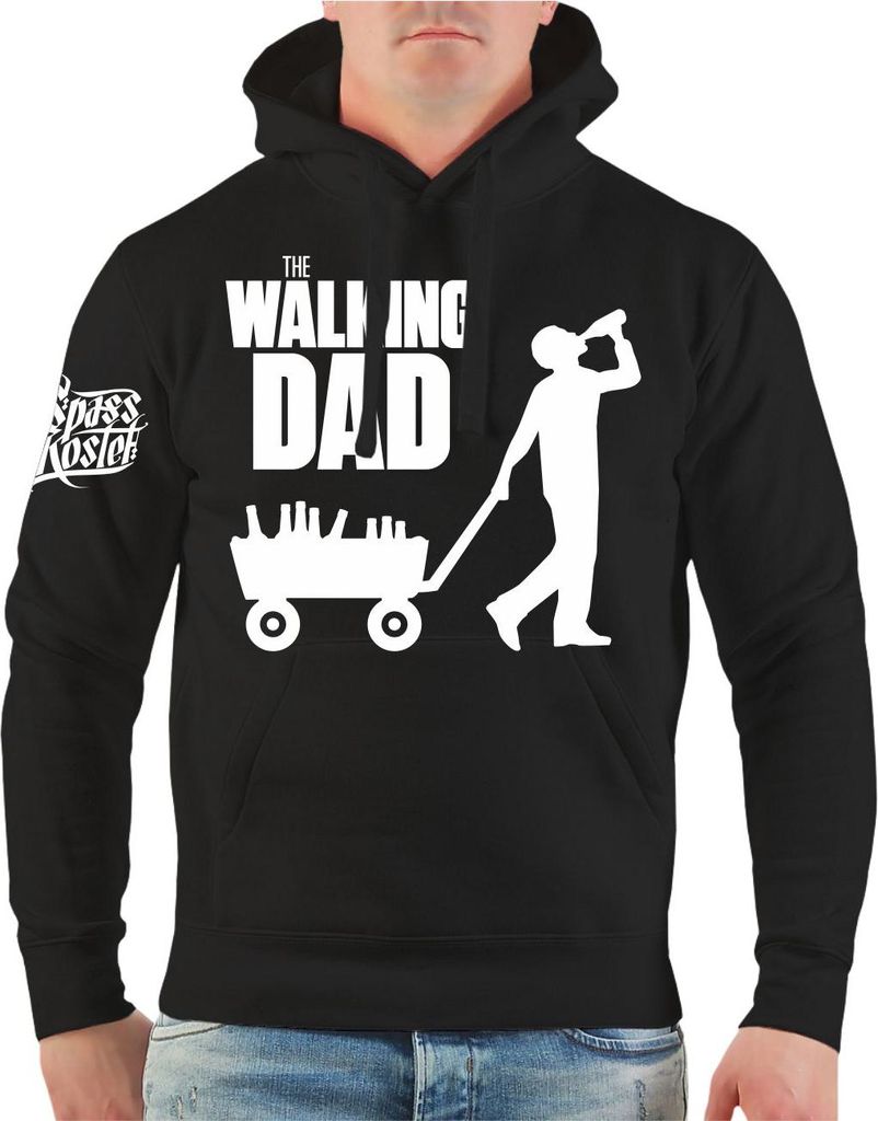 Herren Kapuzenpullover The Walking DAD