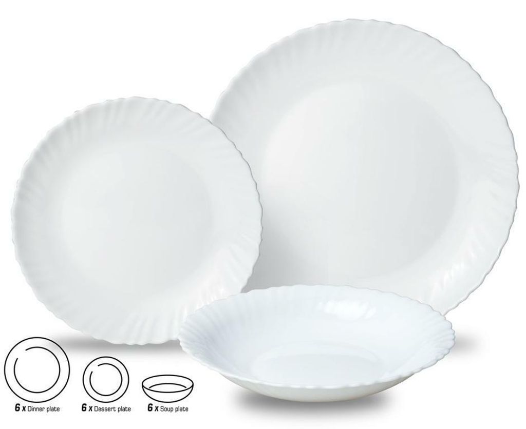 Kinghoff Porcelánová sada talířů, Opal Obrázek produktu 