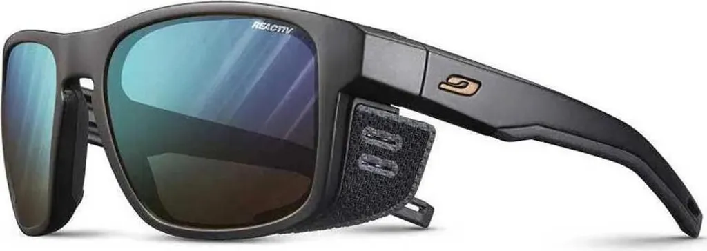 Lunettes de soleil de montagne Julbo Shield M Noir avec verres Reactiv 2-4