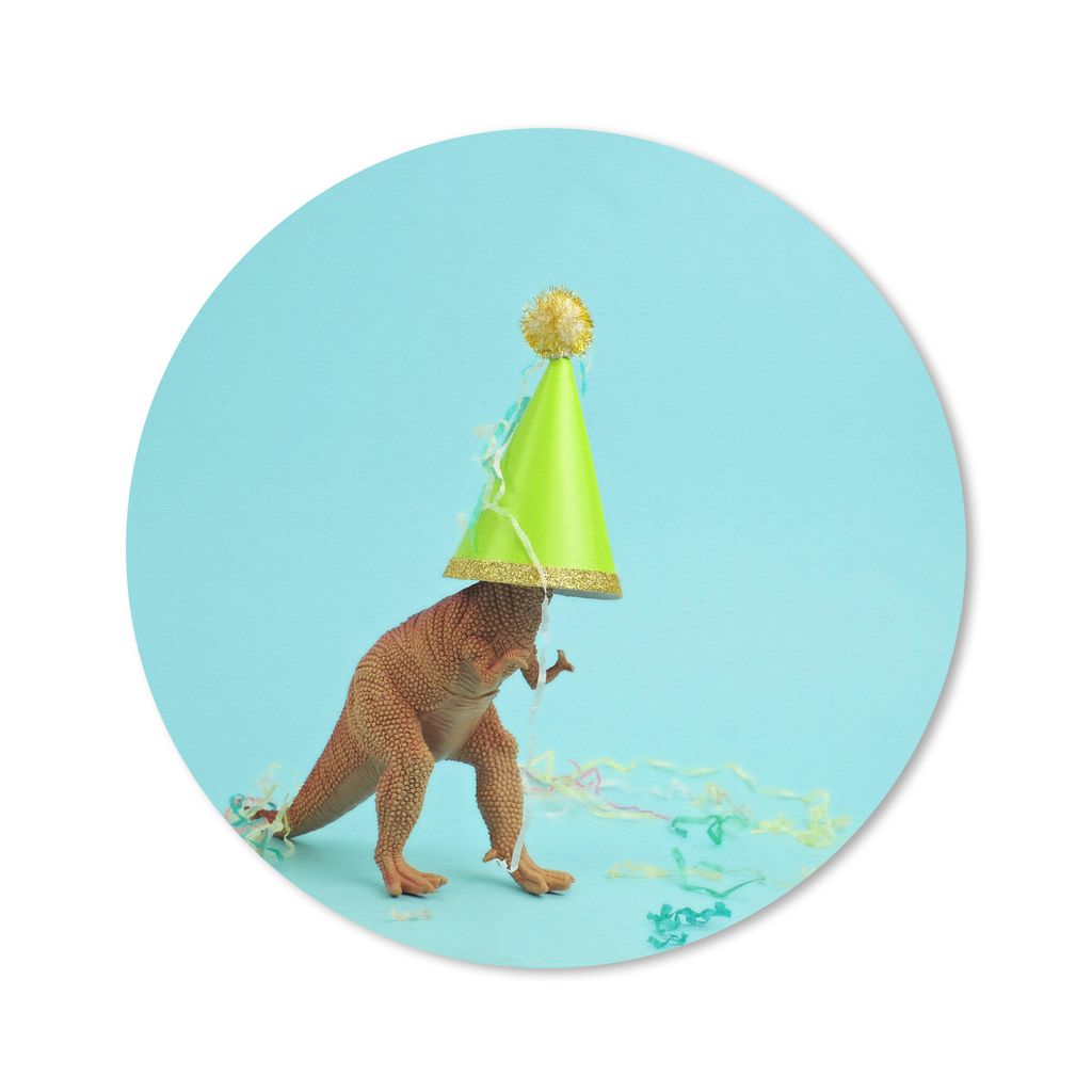 MuchoWow Mauspad Mousepad Dinosaurier - Spielzeug - Party 20x20 cm - Mousepads - Maus Mat - Pad - Mausunterlage - Schreibtischmatte