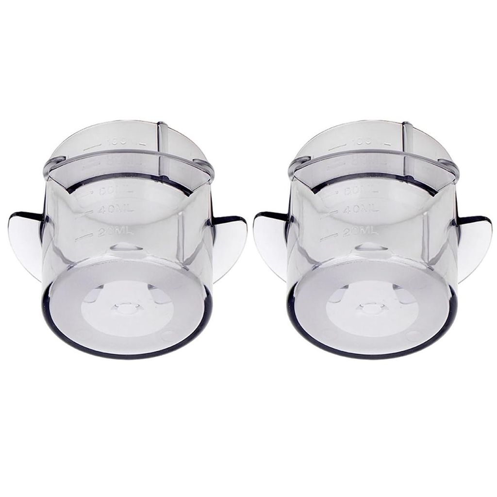 2 Stück Messbecher Deckel geeignet für Deckelöffnung Kompatibel für Monsieur Cuisine Connect/Plus/Smart, Tassen mit Dosierverschluss
