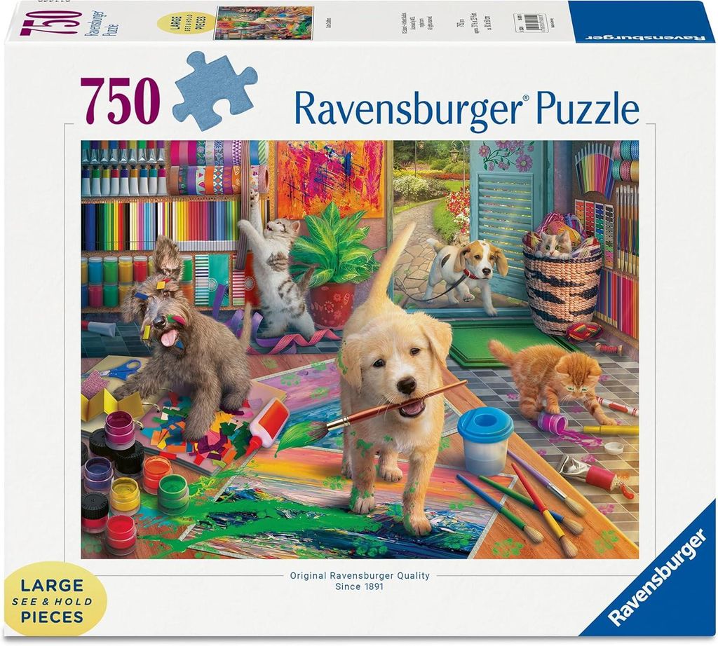 Puzzle 750 Artistes sucrés Image du produit 
