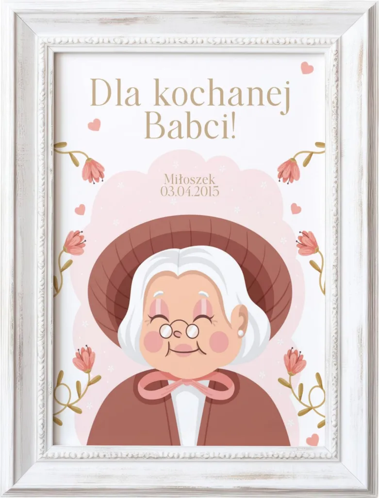 Poster Regalo Nonni Personalizzato A3 - Stampa Foto e Dedica Unica