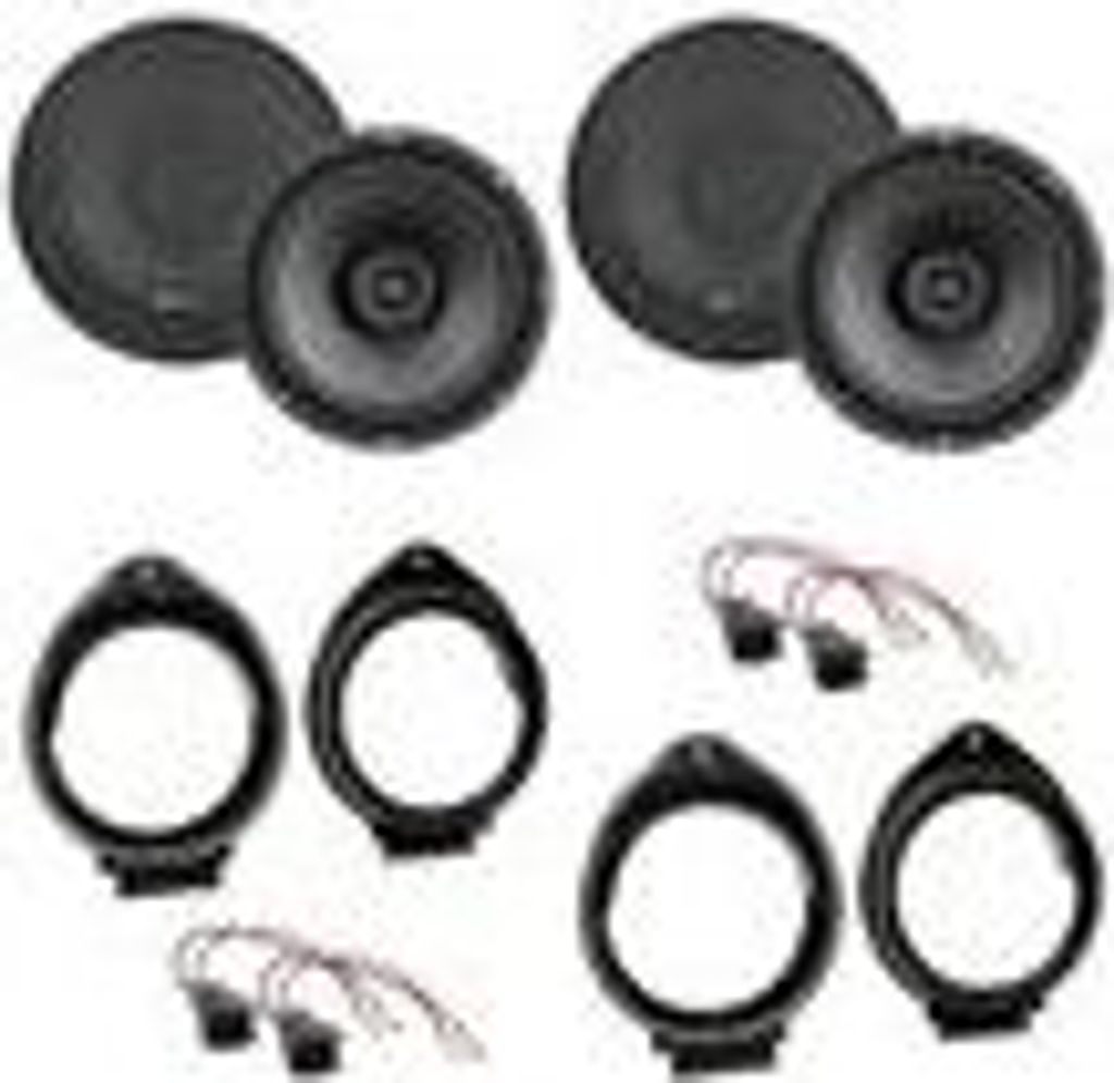 MB QUART QX165 2-Wege Lautsprecher Einbauset für Opel Astra K Zafira C Tourer