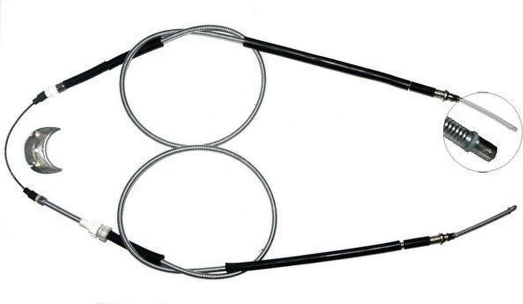 A.B.S. Handbremsseil Seilzug Feststellbremse für FORD FIESTA III (GFJ) Hinten K10685
