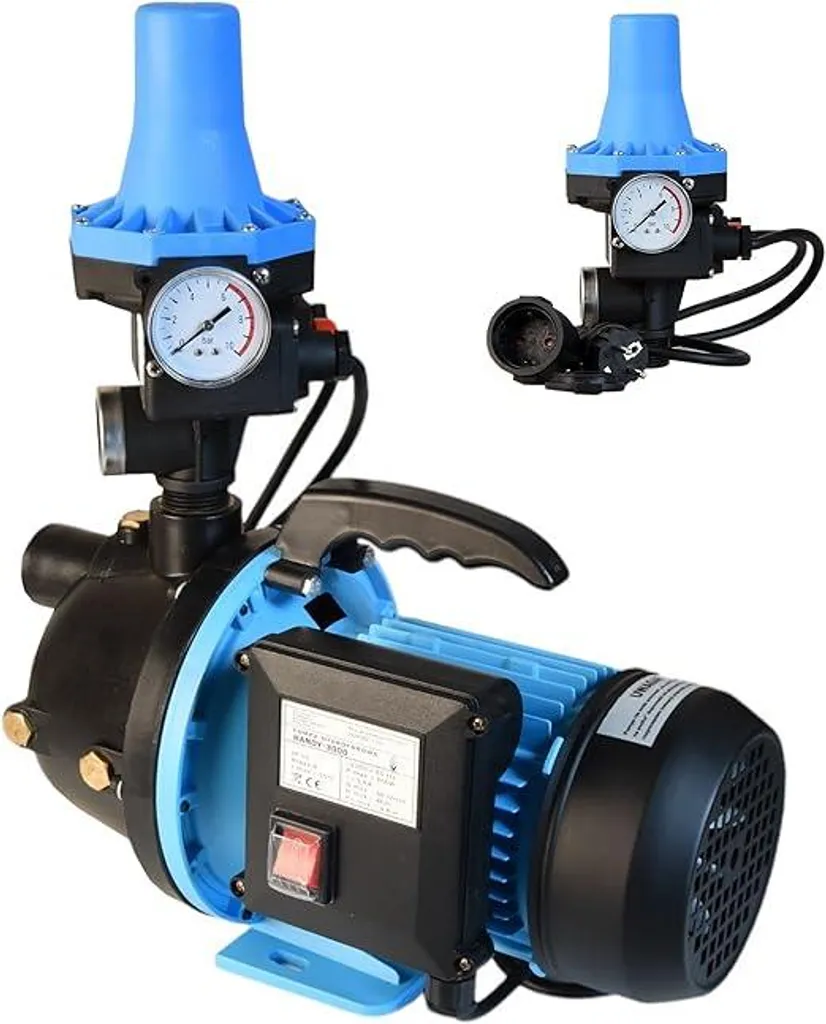 Pompe d'aspiration 3000 l/h 550 W 40 m de hauteur avec contrôleur CSK 31