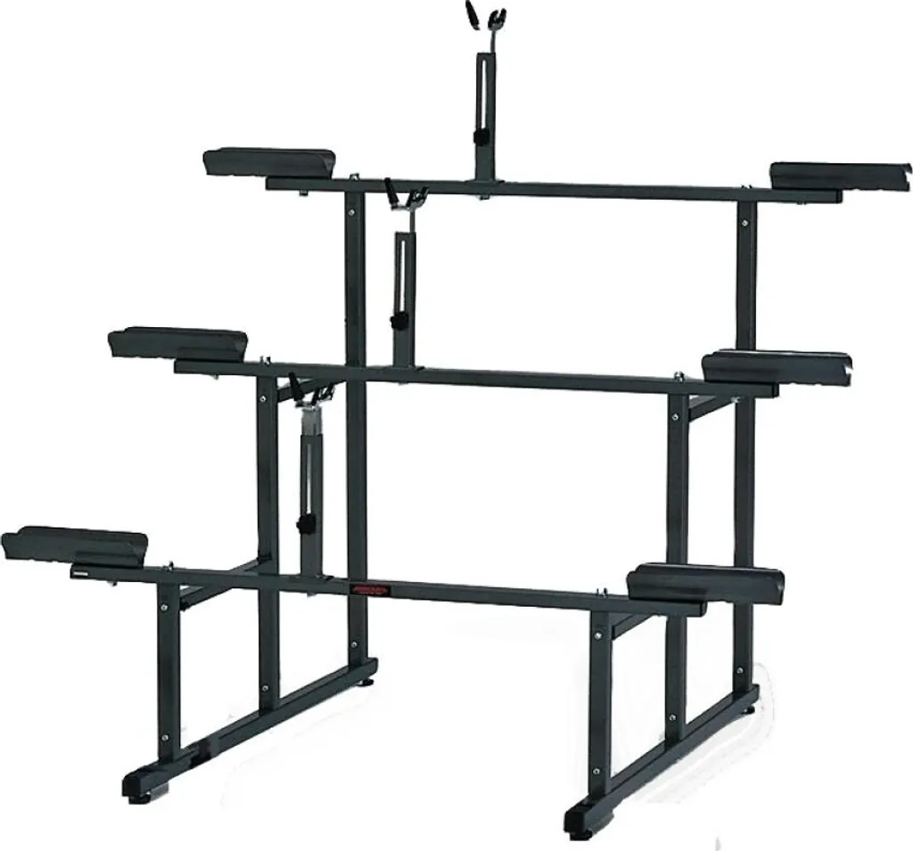 Support de présentation vélo Minoura 971-3 à 3 étages en acier noir