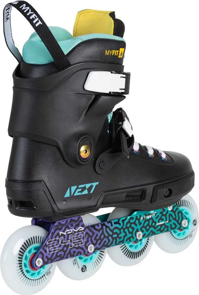 Rollers Powerslide 908432 avec Roulements ABEC 7 et Roues de Qualité - 13