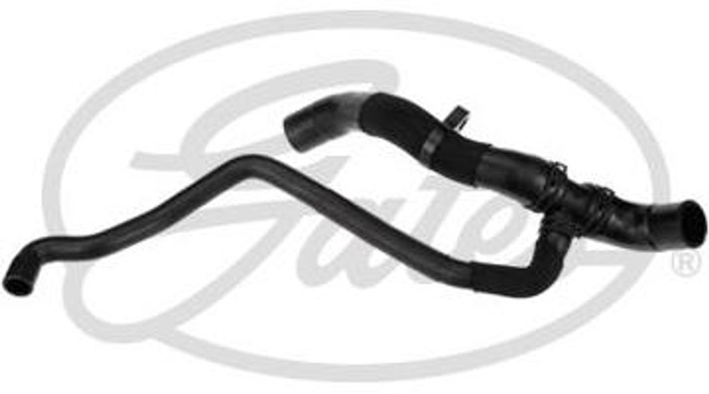 GATES 05-4610 Kühlerschlauch OE 6R0122101R kompatibel mit Polo 6R, Fabia, Ibiza, A1 8X