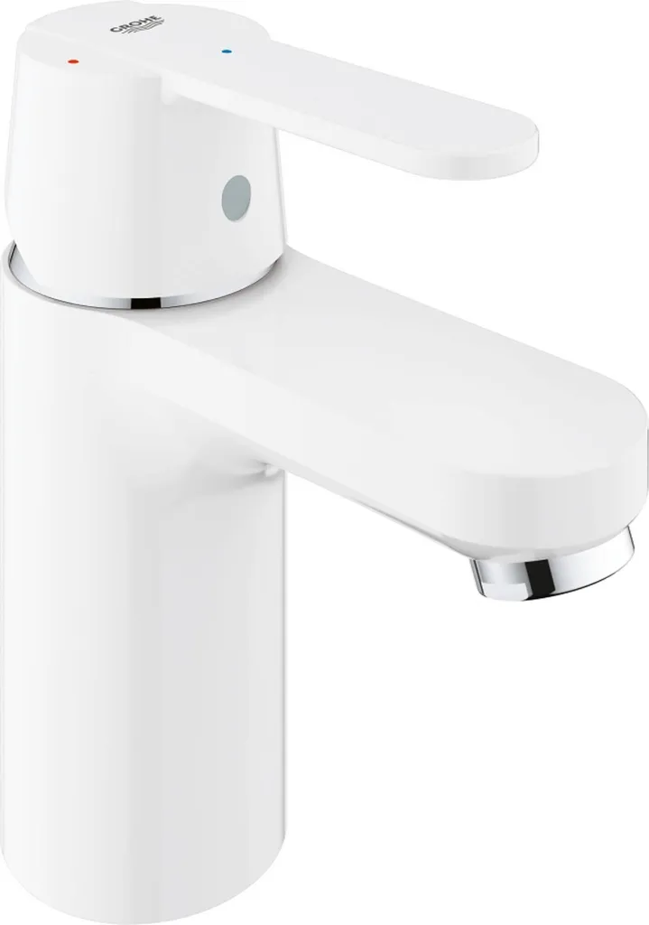 Mitigeur Grohe Get blanc mat S-Size Moon White technologie SilkMove