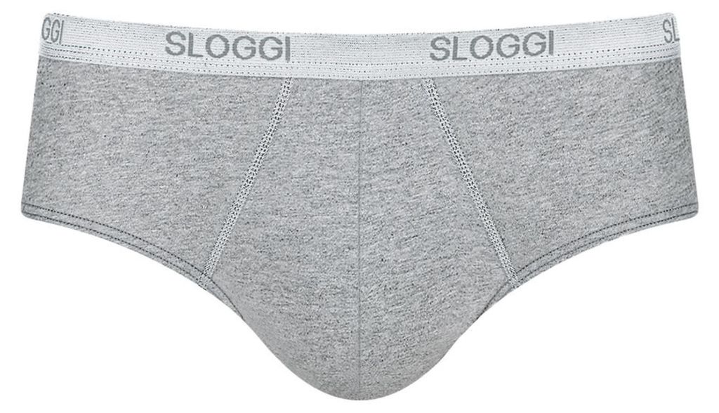 Sloggi slip basic midi grey hommes Image du produit 