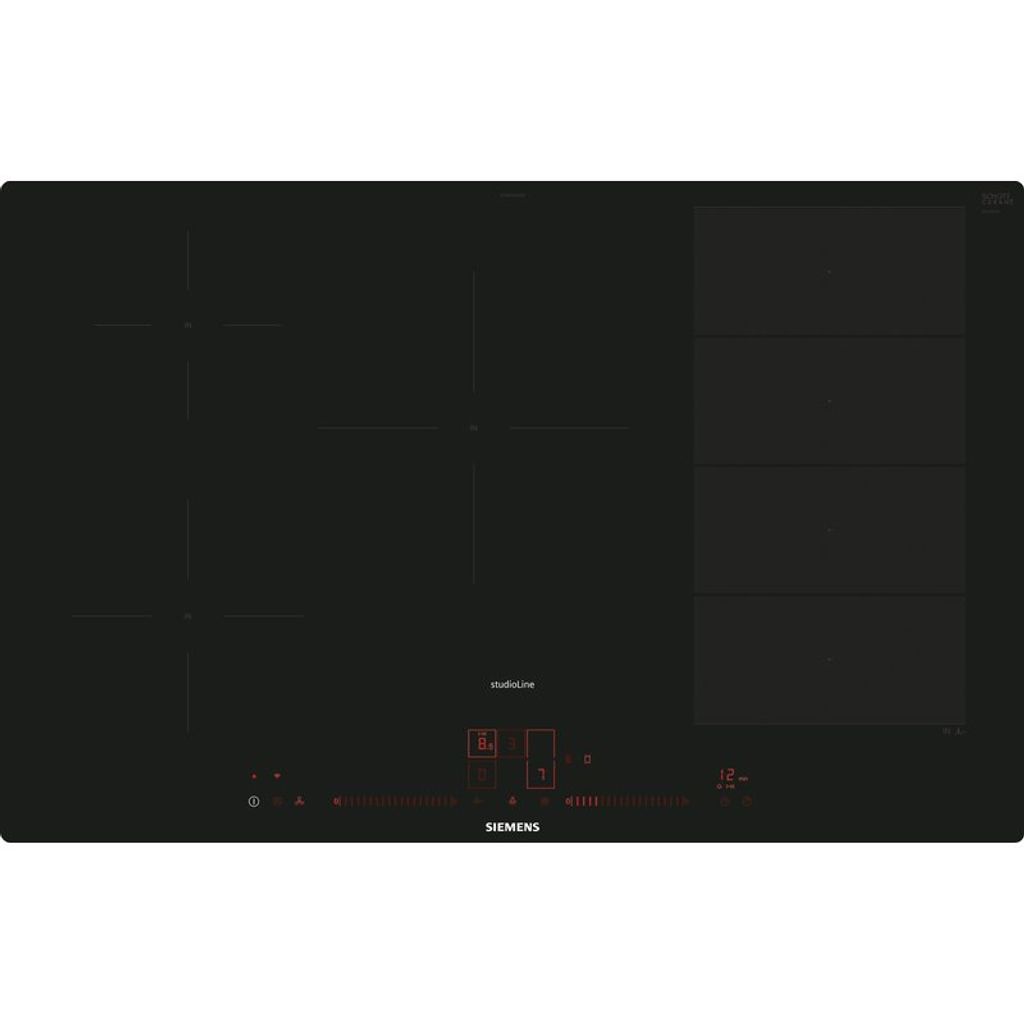 Siemens EX807LVV5E, iQ700, Induktionskochfeld, 80 cm, Schwarz