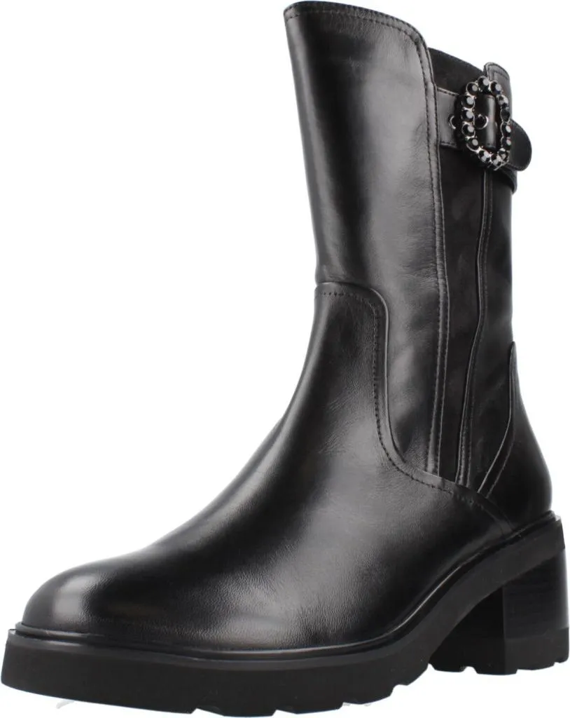 Dites adieu aux pieds douloureux avec les bottines Marcy en cuir noir