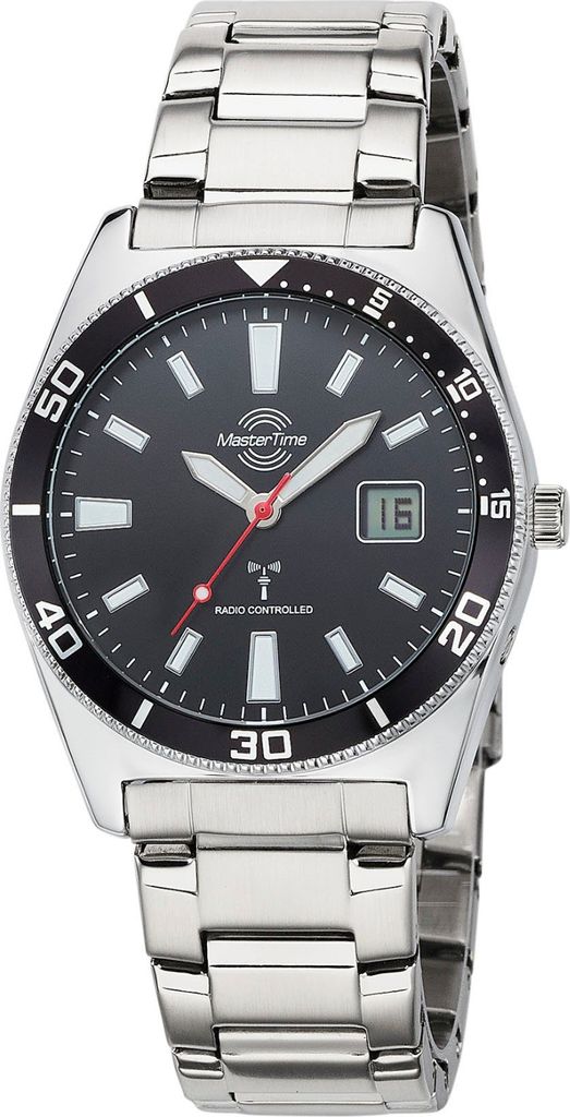 Master Time MTGA-10857-21M Funkuhr Herrenuhr 42mm 5ATM