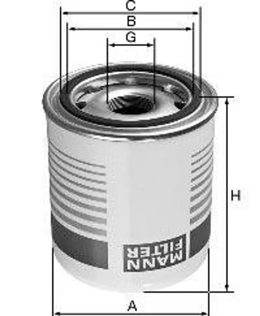 Cartouche sécheur d'air MANN-FILTER TB 1374/13 pour système T2 LN1 Vario