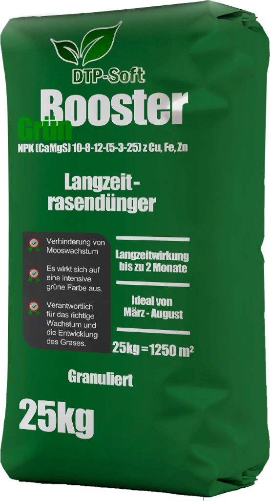 Trávníkové hnojivo Anti-Moss 25 kg na 1250 m² Posilovač Obrázek produktu 2