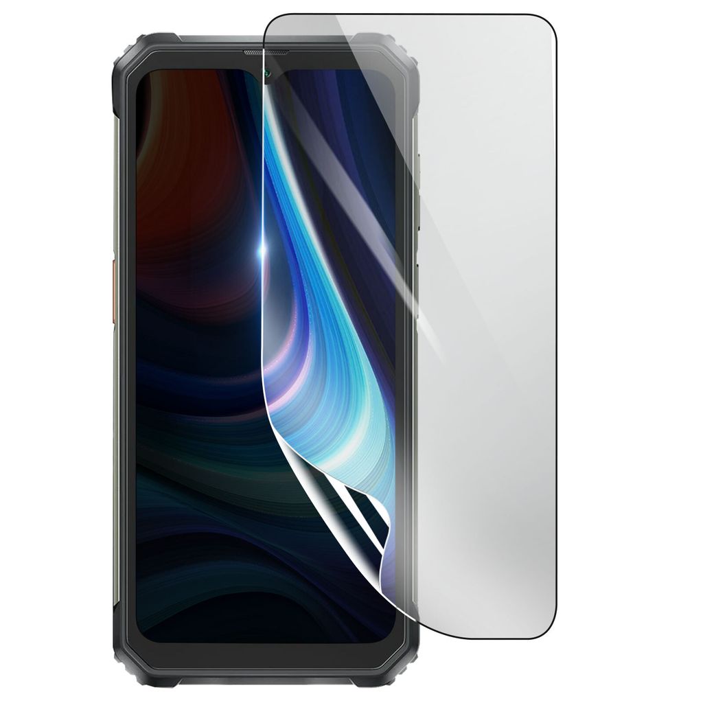 3mk, Stoß- und kratzfester Hydrogel Bildschirmschutz für Blackview BV9200, Transparent