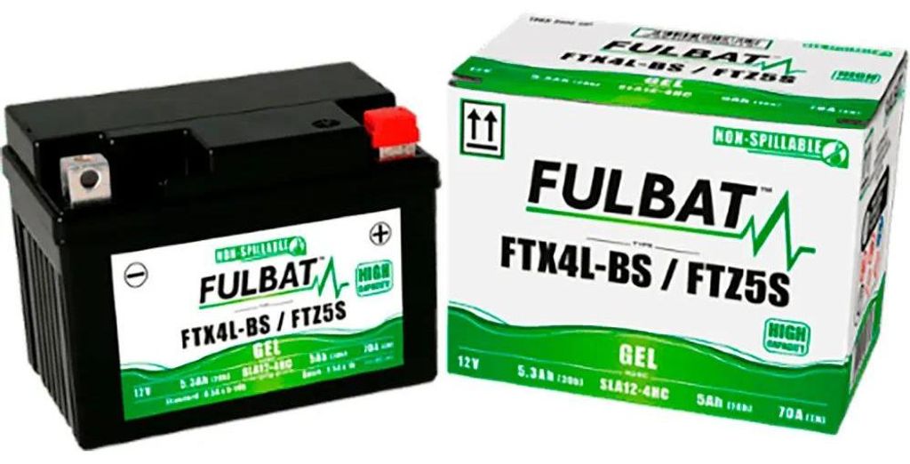 Fulbat Ftx4l-bs/ftz5s Gelbatterie Durchsichtig  Produktbild 