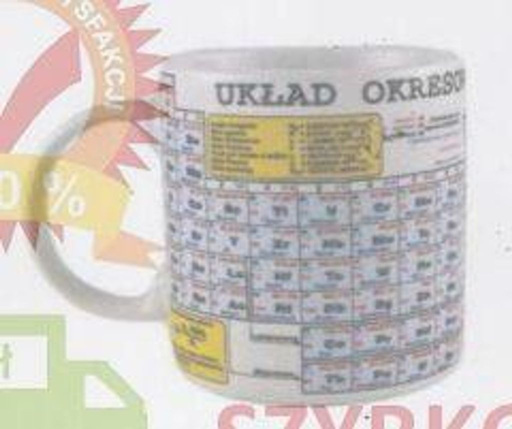 Kubek - Układ okresowy pierwiastków SOLITON Zdjęcie produktu 