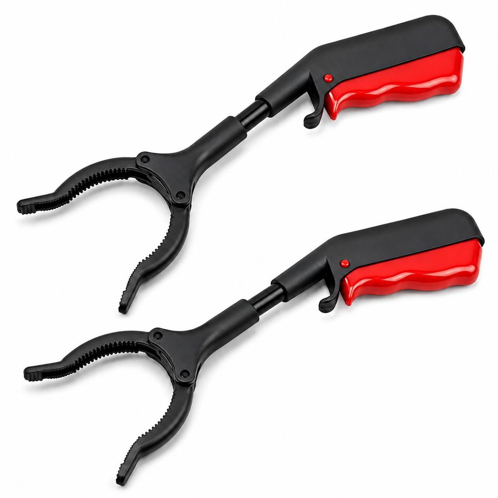 Greifhilfe für Senioren, 2er-Set Greifzangen 28 cm, Produktbild 