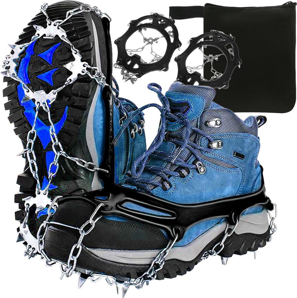 Antirutsch Spikes Steigeisen Bergschuhe 19 Zähne Produktbild 