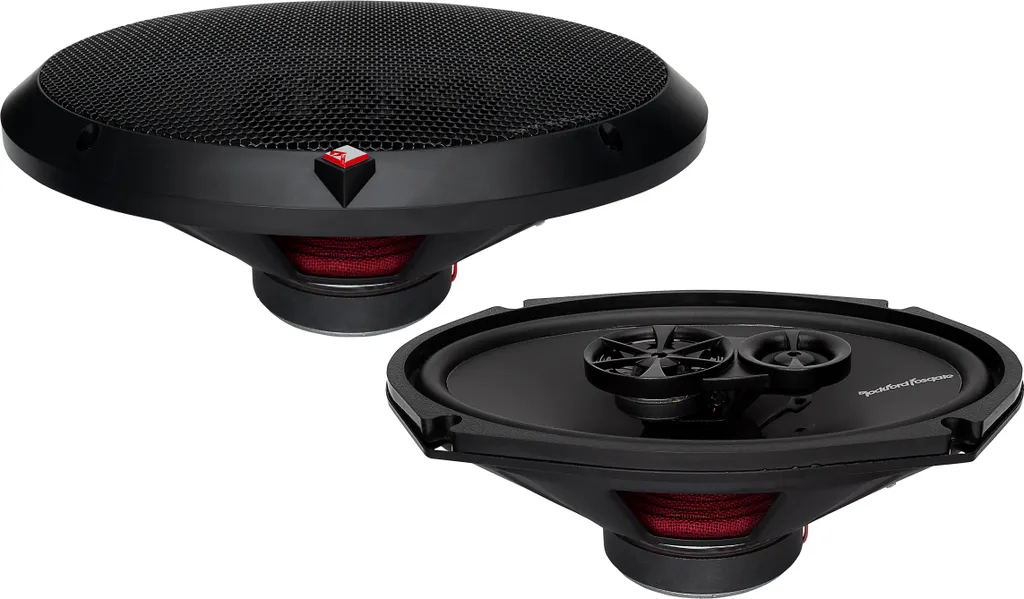 Haut-parleurs triaxiaux 3 voies Rockford Fosgate R169X3 6x9" son clair
