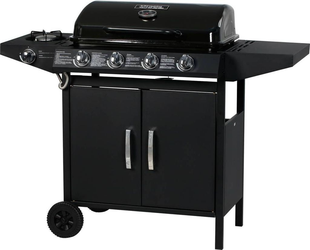 Gasgrill "Festa 5" - 5 Brenner davon 1 Seitenbrenner - 12,9 Produktbild 