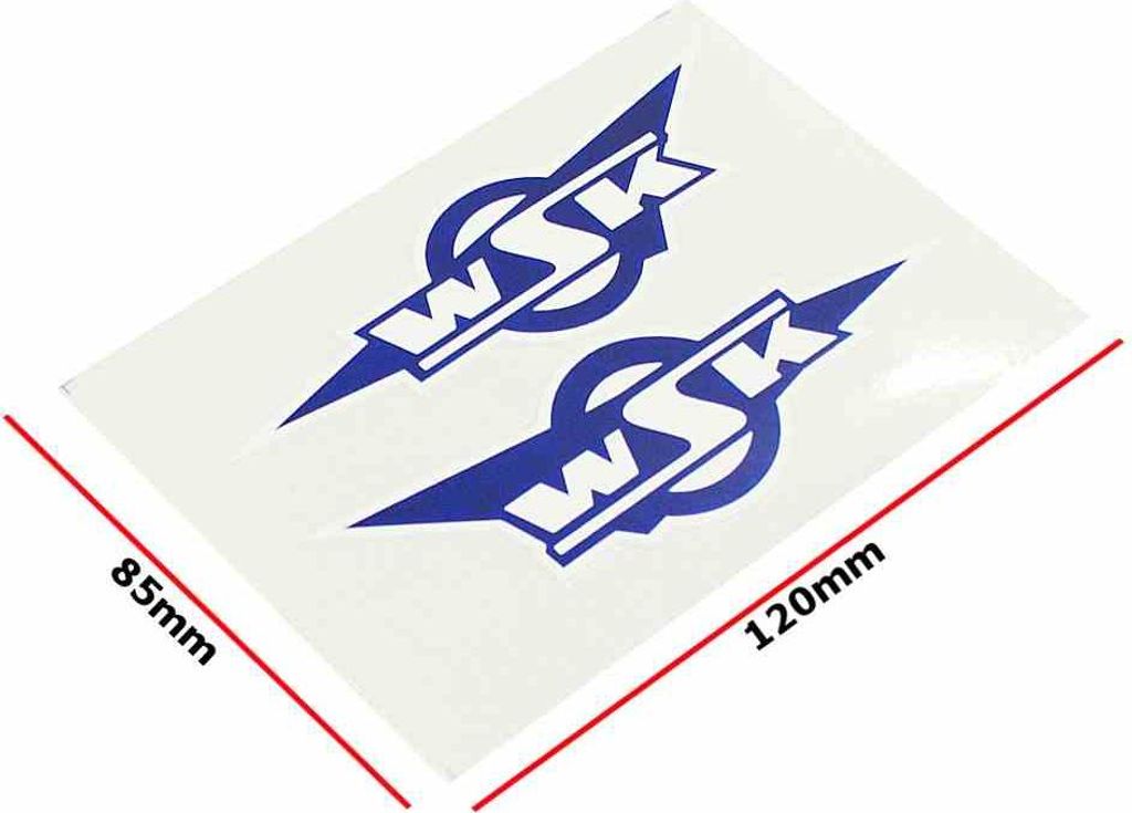 Wsk Blauer Aufkleber Kpl.