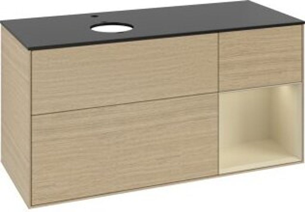 Villeroy & Boch F812HJPC Waschbeckenunterschrank Finion F81